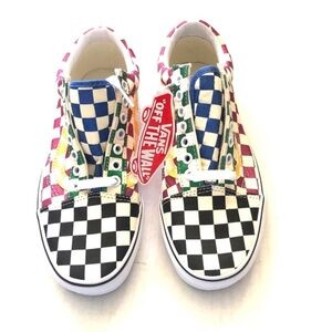 NEW Vans Old Skool Sneakers 
Glitter Checkerboard Men’s 6.5 / Women’s 8